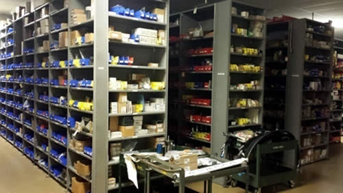 Stocked Parts Rooms